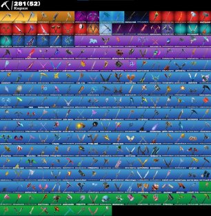 🎨 264 skins | 🌟 Fortnite account