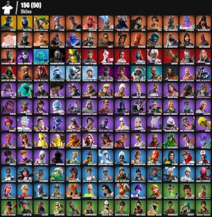 🎨 156 скінів | 🌟 Fortnite акаунт