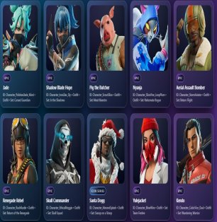 🎨 10 skins | 🌟 Fortnite account