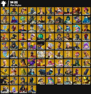 🎨 203 skins | 🌟 Fortnite account