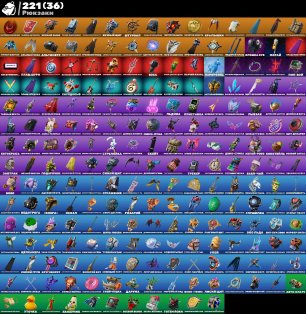 🎨 177 skins | 🌟 Fortnite account