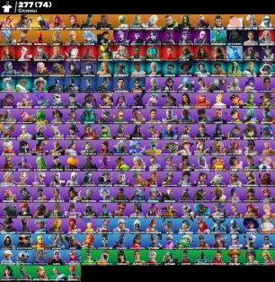 🎨 277 скінів | 🌟 Fortnite акаунт