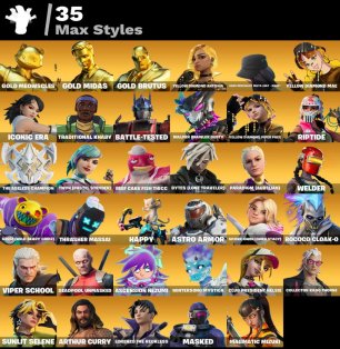 🎨 79 скінів | 🌟 Fortnite акаунт