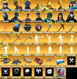 🎨 206 скинов | 🌟 Fortnite аккаунт