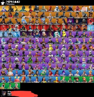 🎨 171 скінів | 🌟 Fortnite акаунт