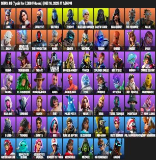🎨 68 скінів | 🌟 Fortnite акаунт
