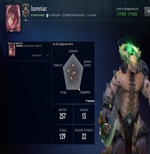 🏅 MMR 1415 | 🕒 427 hours | 🛡 9232