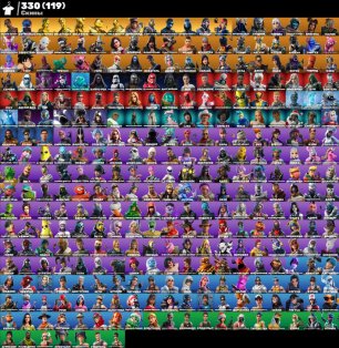 🎨 312 скінів | 🌟 Fortnite акаунт