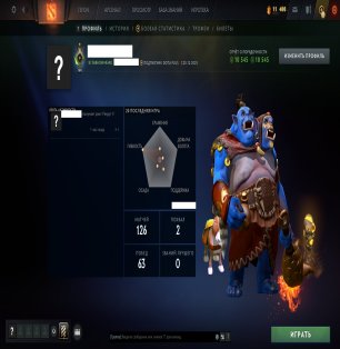 🏅 MMR 1 | 🕒 151 hours | 🛡 10545