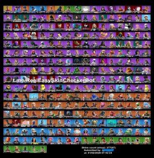 🎨 277 скінів | 🌟 Fortnite акаунт