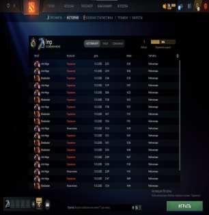 🏅 MMR 1 | 🕒 134 годин | 🛡 9848
