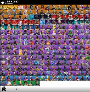🎨 247 skins | 🌟 Fortnite account