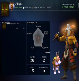 🏅 MMR 7842 | 🕒 196 hours | 🛡 10727