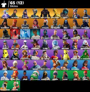 🎨 65 skins | 🌟 Fortnite account