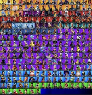 🎨 260 скінів | 🌟 Fortnite акаунт