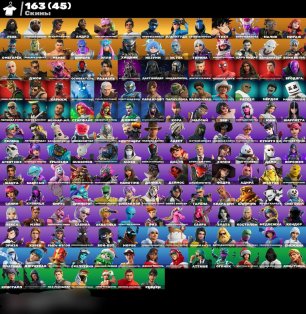 🎨 180 скінів | 🌟 Fortnite акаунт