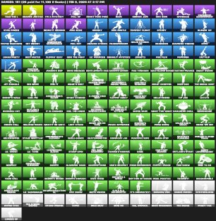 🎨 206 skins | 🌟 Fortnite account