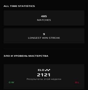 🌟 Faceit LVL 10 | 🎯 2125 ELO | 🕒 485 годин — Готовий до змагальних матчів!