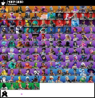 🎨 263 skins | 🌟 Fortnite account