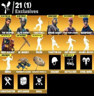 🎨 91 skins | 🌟 Fortnite account