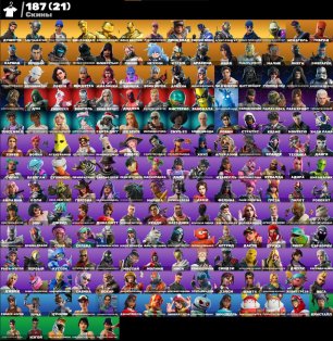 🎨 200 скінів | 🌟 Fortnite акаунт