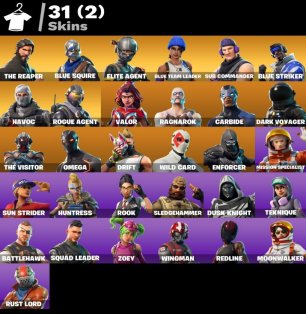 🎨 31 скин | 🌟 Fortnite аккаунт