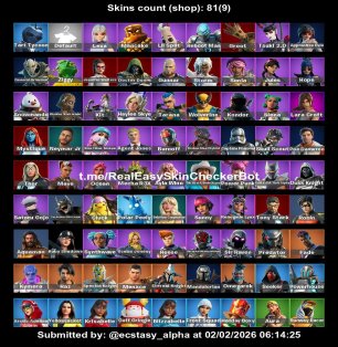 🎨 81 skins | 🌟 Fortnite account