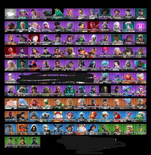 🎨 124 скина | 🌟 Fortnite аккаунт