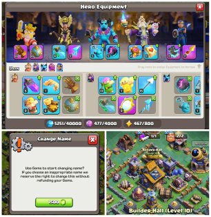 🏰 Clash of Clans акаунт | Ратуша 14 рівня | Рівень 65