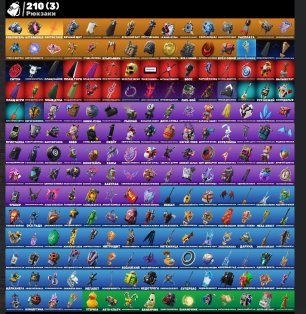 💖 160 унікальних скінів | 🌟 Fortnite акаунт