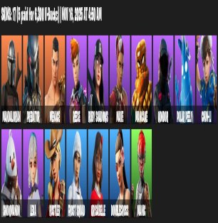 🎨 17 скінів | 🌟 Fortnite акаунт