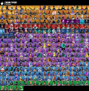 🎨 328 skins | 🌟 Fortnite account