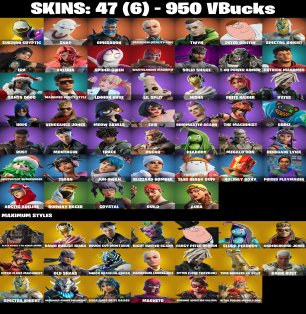 🎨 47 skins | 🌟 Fortnite account