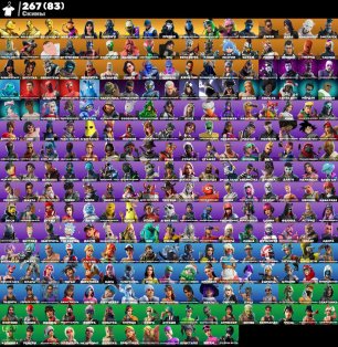 🎨 267 скінів | 🌟 Fortnite акаунт