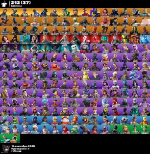 🎨 213 skins | 🌟 Fortnite account