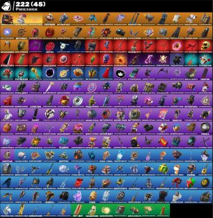 🎨 166 скінів | 🌟 Fortnite акаунт