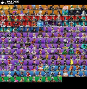 🎨 193 skins | 🌟 Fortnite account