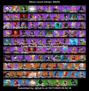 🎨 99 скінів | 🌟 Fortnite акаунт