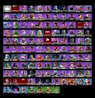 🎨 117 skins | 🌟 Fortnite account