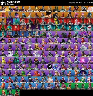 🎨 144 скінів | 🌟 Fortnite акаунт