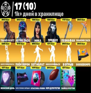 🎨 219 скінів | 🌟 Fortnite акаунт