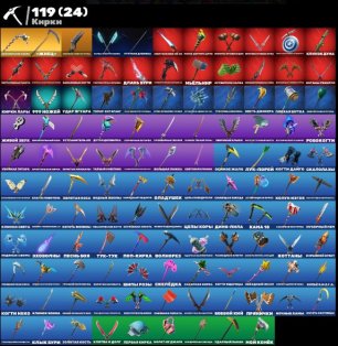 🎨 133 скинов | 🌟 Fortnite аккаунт