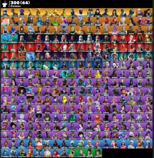 🎨 300 skins | 🌟 Fortnite account