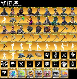 🎨 281 скин | 🌟 Fortnite аккаунт