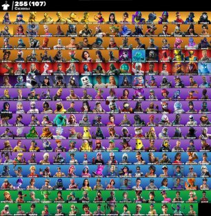 🎨 255 skins | 🌟 Fortnite account