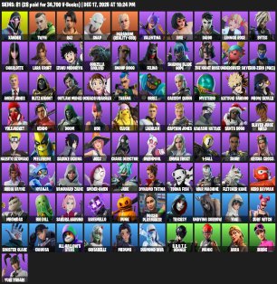 🎨 81 skins | 🌟 Fortnite account
