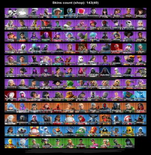 🎨 143 скінів | 🌟 Fortnite акаунт