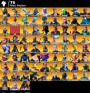 🎨 313 скинов | 🌟 Fortnite аккаунт