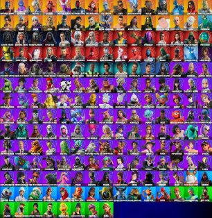 🎨 205 skins | 🌟 Fortnite account