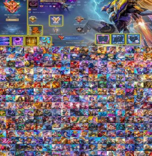 🎮 Mobile Legends account | Mythical Immortal | 130 heroes | 527 skins